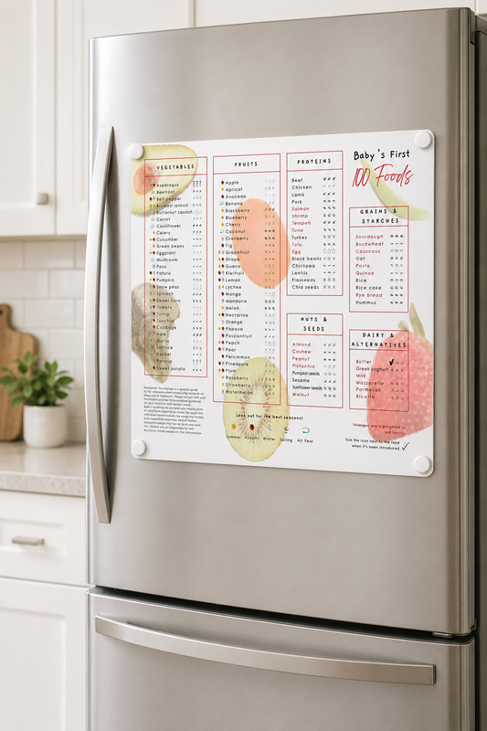 Starting Solids: A Week-by-Week Plan for the First Month (And How to Stop Losing Track of It All)