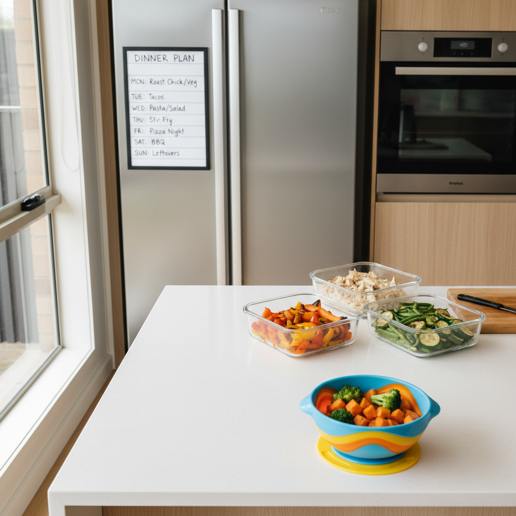 Toddler Meal Prep: A Simple Sunday System for Busy Families