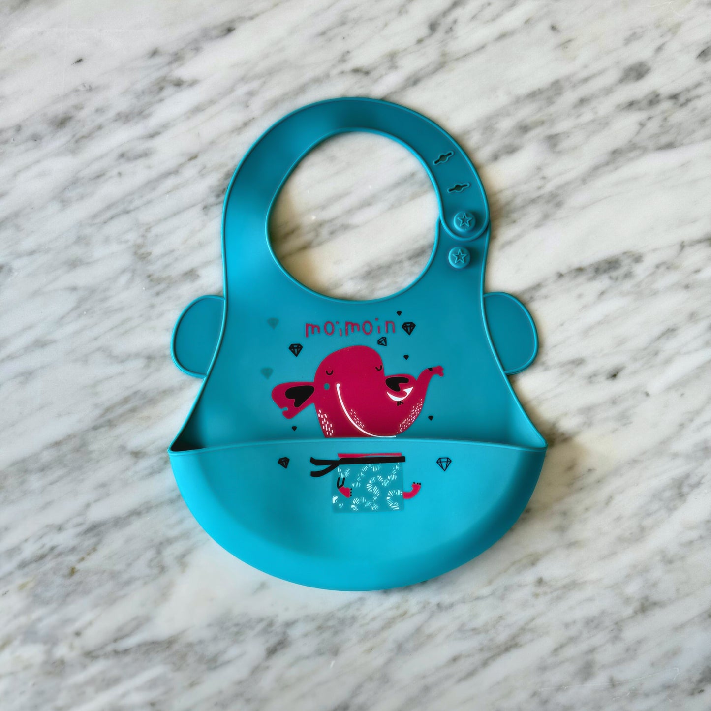 Complete Mealtime Bundle - Bowl, Cards and Animal Bib