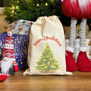 Christmas Calico Bag LIMITED EDITION