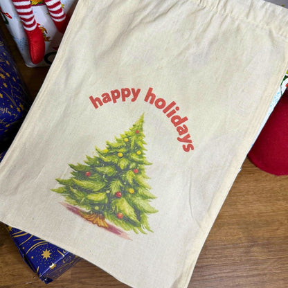 Christmas Calico Bag LIMITED EDITION