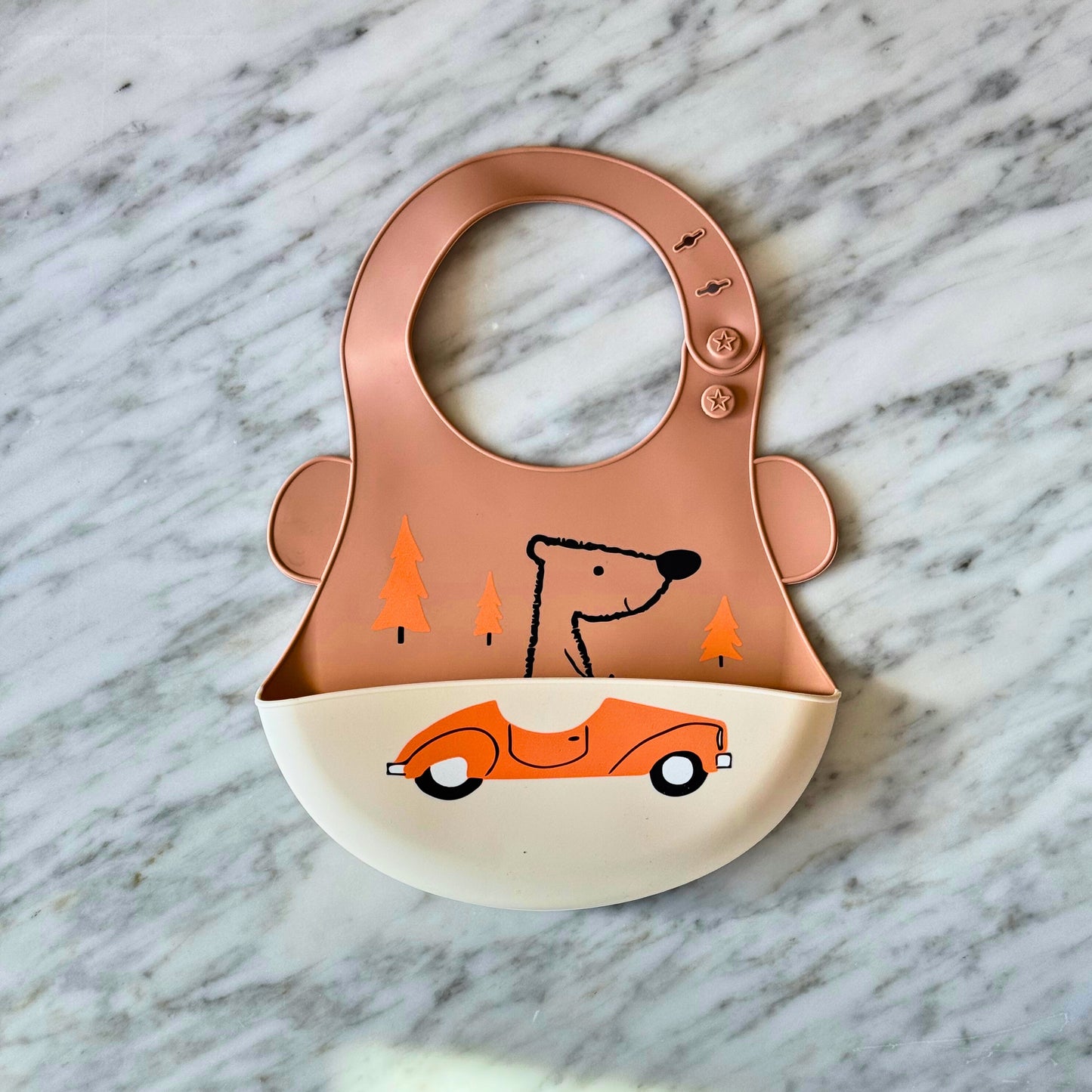 Complete Mealtime Bundle - Bowl, Cards and Animal Bib