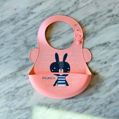 Complete Mealtime Bundle - Bowl, Cards and Animal Bib