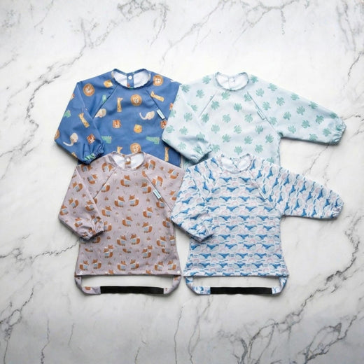 MAXI Coverall Bib for Toddlers - Full Mealtime Coverage, Less Mess
