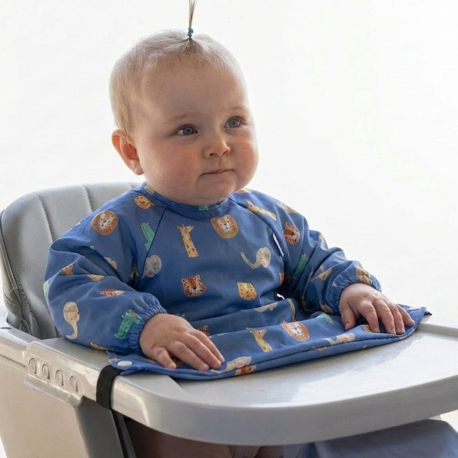 Bowly Moly MAXI Coverall Bib in blue