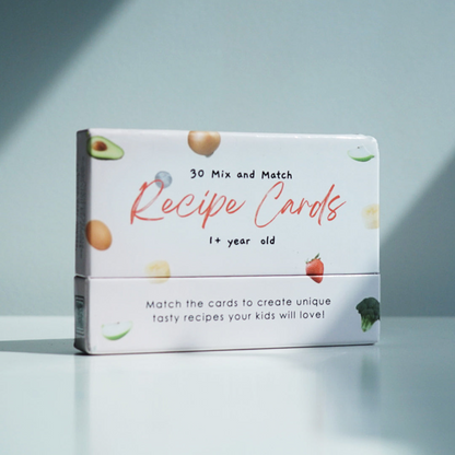 Kids Recipe Cards – 30 Mix & Match Recipes for 1+ Year Old
