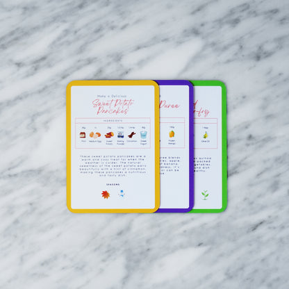 Kids Recipe Cards – 30 Mix & Match Recipes for 1+ Year Old